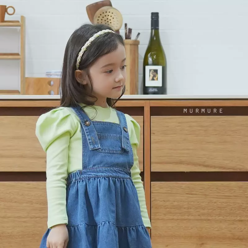 Murmure - Korean Children Fashion - #kidsstore - Dungarees Cancan One-piece - 7