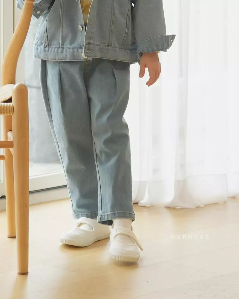 Murmure - Korean Children Fashion - #magicofchildhood - Baggy Wrinkle Jeans