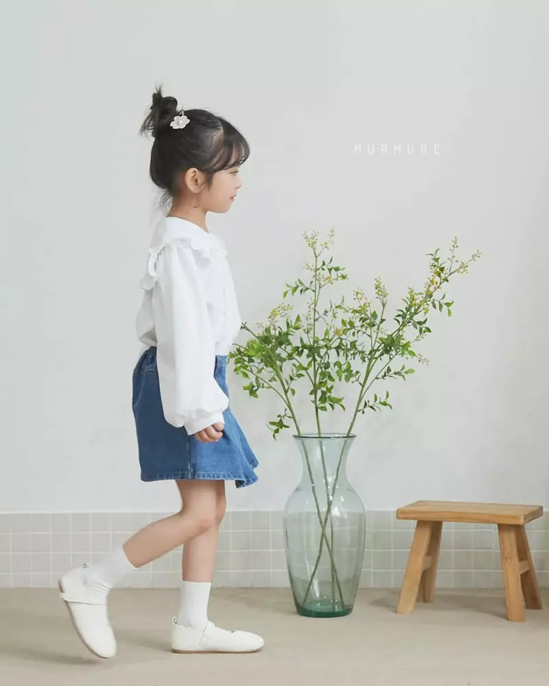 Murmure - Korean Children Fashion - #littlefashionista - Collar Blouse - 4