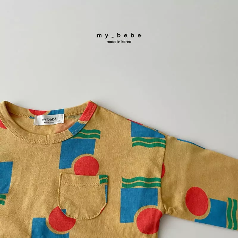 My Bebe - Korean Baby Fashion - #babyboutique - Star Piping Tee - 12