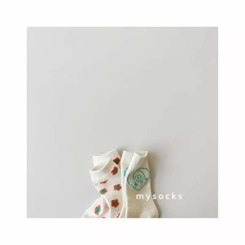 My Socks - Korean Children Fashion - #childofig - Diary Socks - 3