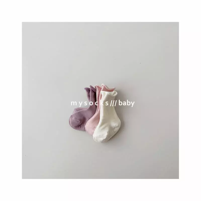 My Socks - Korean Children Fashion - #designkidswear - Baby Pure Socks