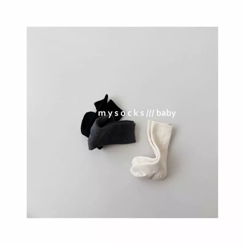My Socks - Korean Children Fashion - #discoveringself - Babay Milk Knee Socks