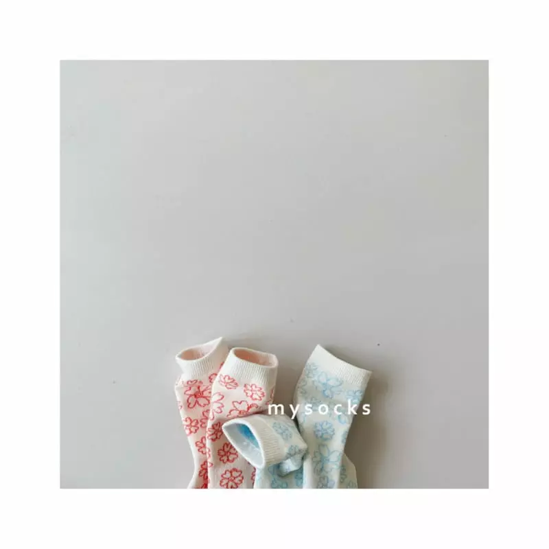 My Socks - Korean Children Fashion - #kidzfashiontrend - Housekeeping Socks Set - 5