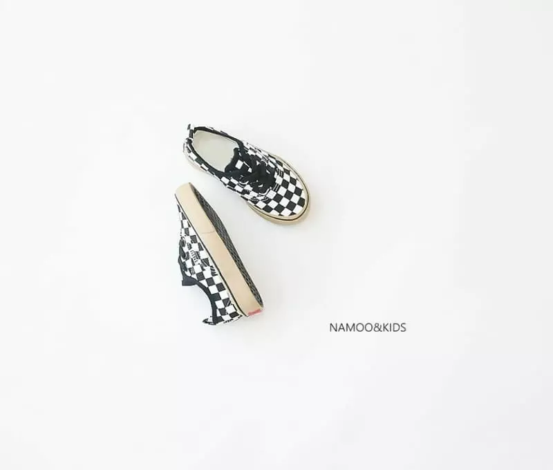 Namoo & Kids - Korean Children Fashion - #Kfashion4kids - Lay Check Slip-on - 3