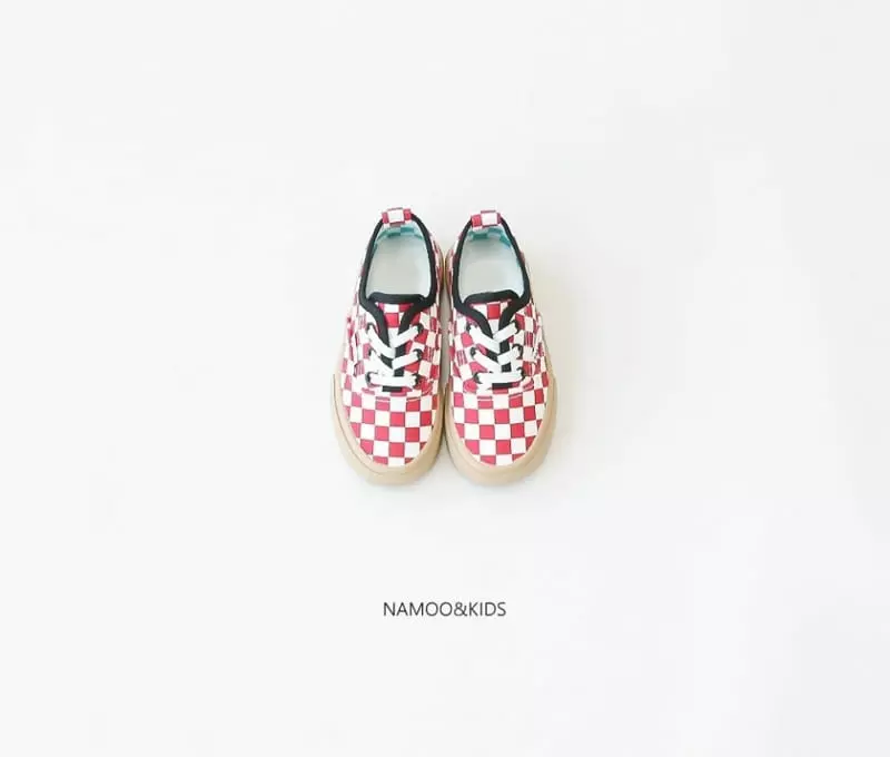 Namoo & Kids - Korean Children Fashion - #childofig - Lay Check Slip-on - 8