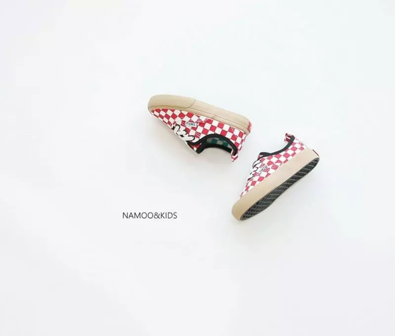 Namoo & Kids - Korean Children Fashion - #childofig - Lay Check Slip-on - 9