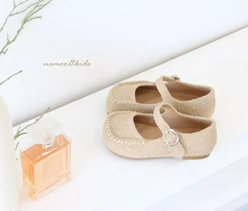 Namoo & Kids - Korean Children Fashion - #kidsshorts - Lico Linen Flats - 2