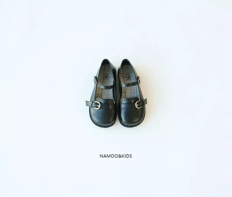 Namoo & Kids - Korean Children Fashion - #kidsshorts - Buckle Merry Jane Loafer