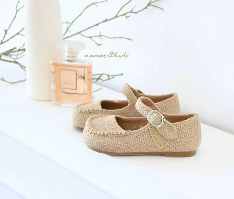 Namoo & Kids - Korean Children Fashion - #kidsstore - Lico Linen Flats - 4