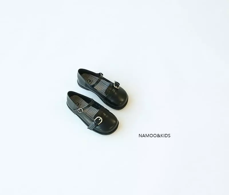 Namoo & Kids - Korean Children Fashion - #kidzfashiontrend - Buckle Merry Jane Loafer - 3