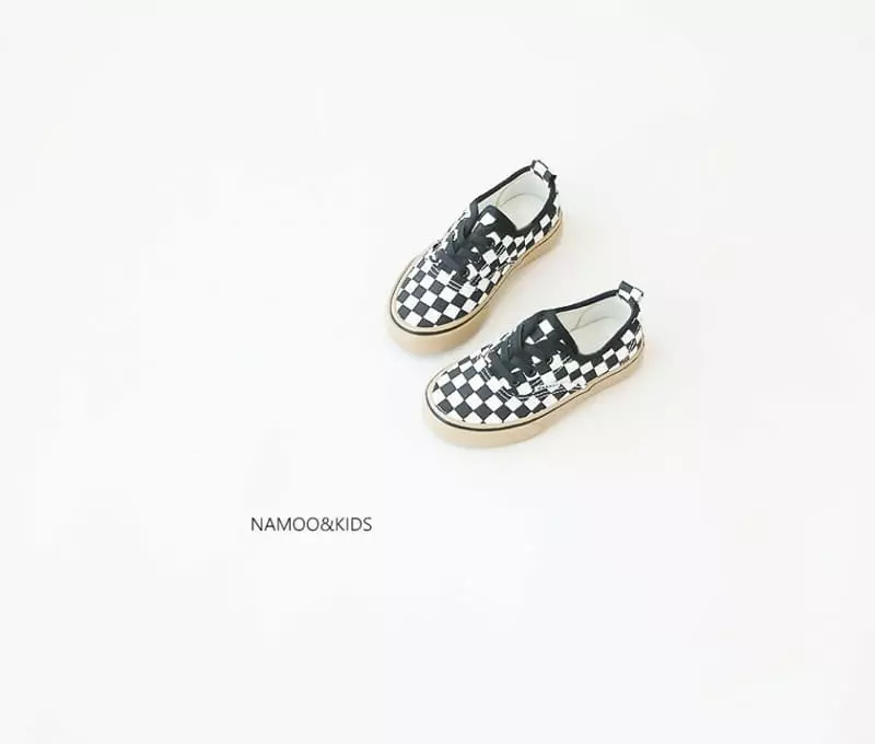 Namoo & Kids - Korean Children Fashion - #Kfashion4kids - Lay Check Slip-on - 4
