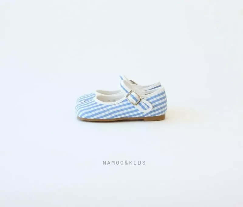 Namoo & Kids - Korean Children Fashion - #magicofchildhood - Mare Check Flats - 8