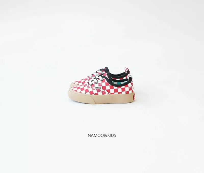 Namoo & Kids - Korean Children Fashion - #minifashionista - Lay Check Slip-on - 6