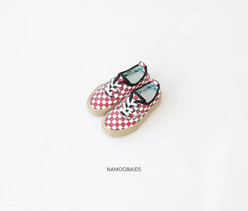Namoo & Kids - Korean Children Fashion - #prettylittlegirls - Lay Check Slip-on - 7