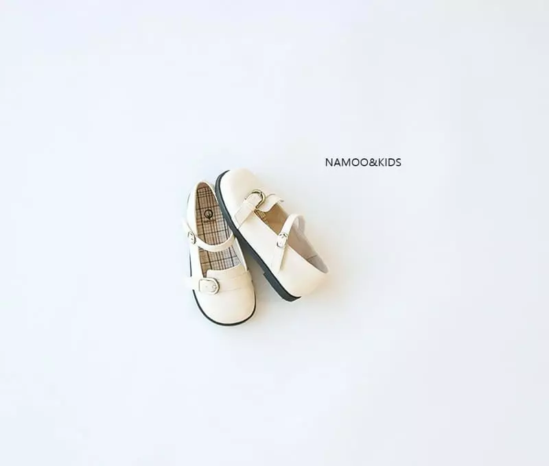 Namoo & Kids - Korean Children Fashion - #prettylittlegirls - Buckle Merry Jane Loafer - 8