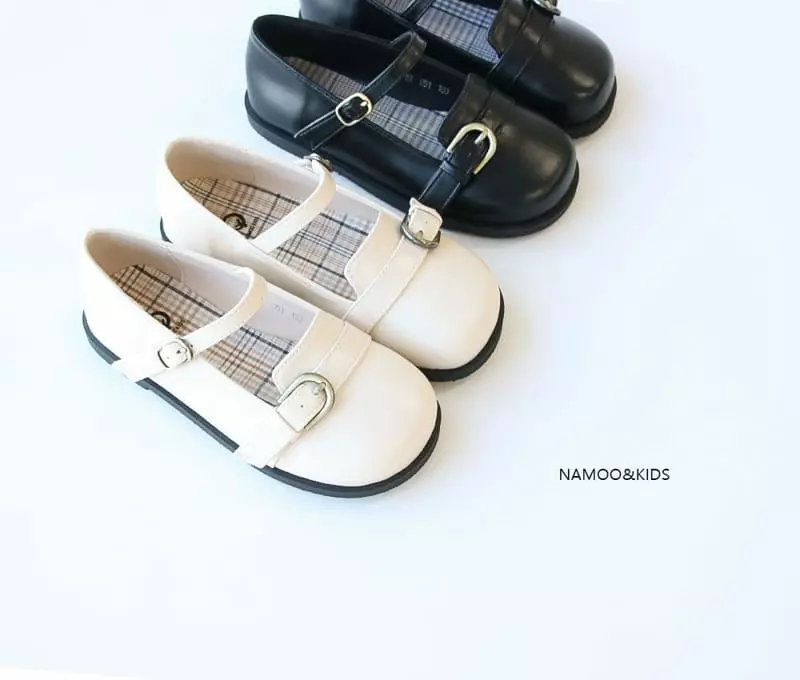 Namoo & Kids - Korean Children Fashion - #toddlerclothing - Buckle Merry Jane Loafer - 10