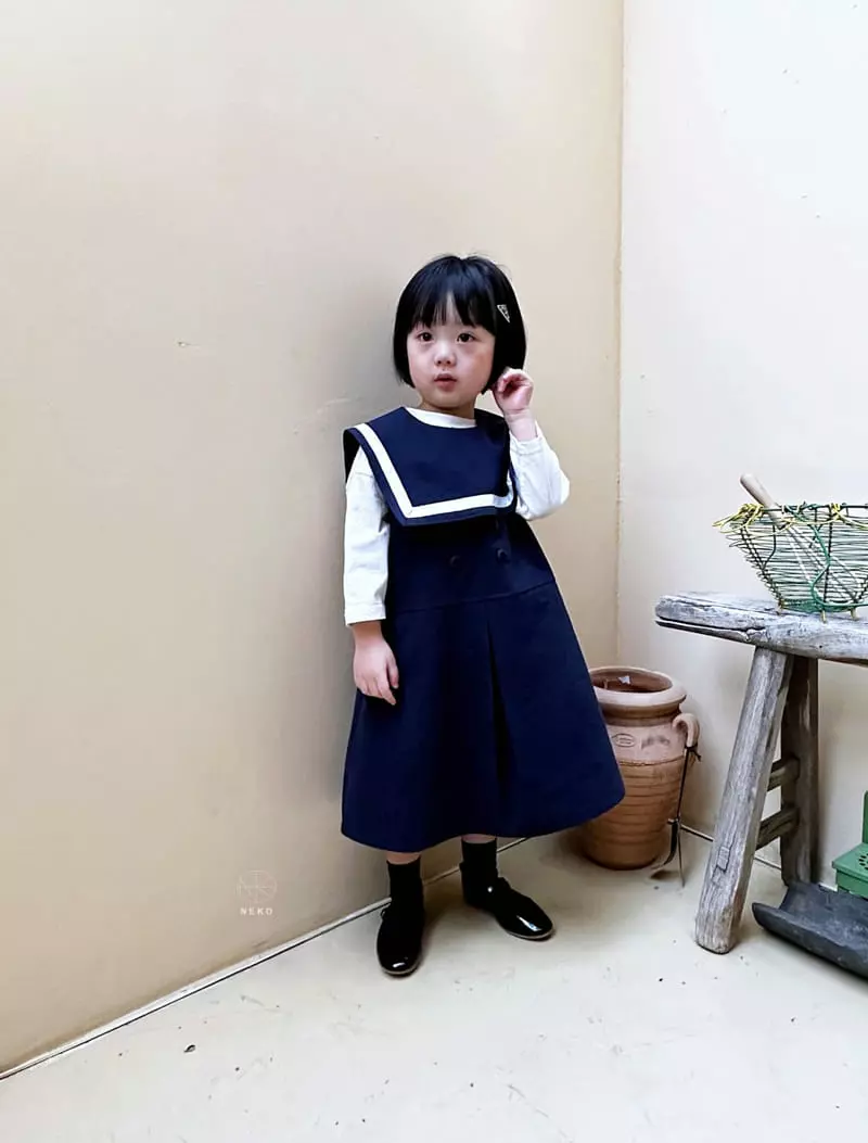 Neko - Korean Children Fashion - #Kfashion4kids - Sailor One-piece - 8