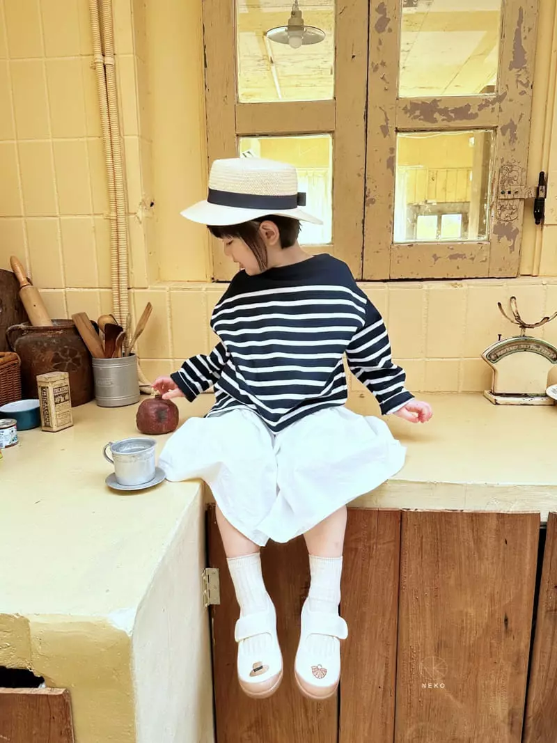 Neko - Korean Children Fashion - #Kfashion4kids - Stripes Tee - 5