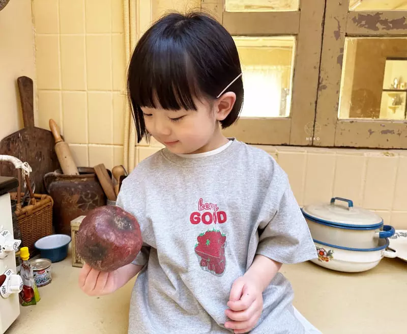 Neko - Korean Children Fashion - #childofig - Strawberry Tee - 8