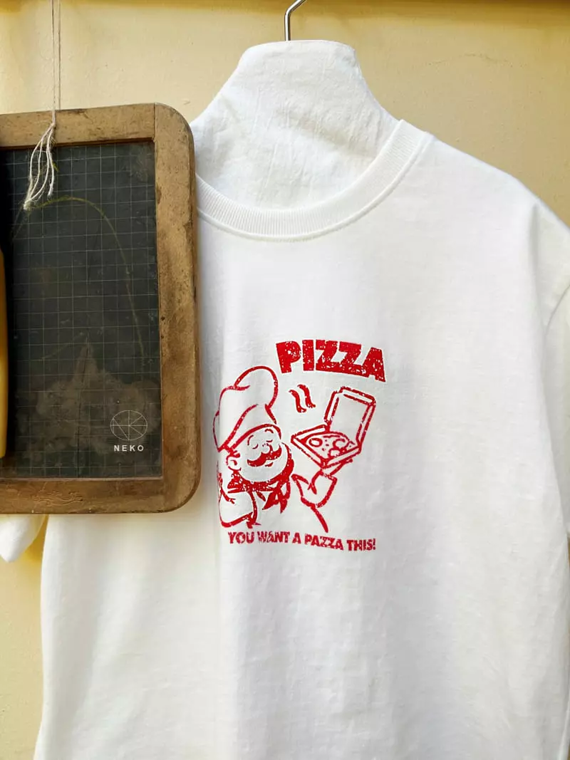 Neko - Korean Children Fashion - #childrensboutique - Pizza Tee - 11