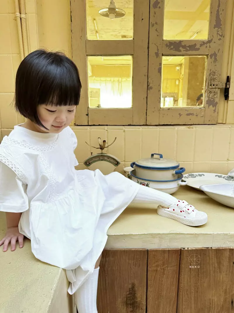 Neko - Korean Children Fashion - #kidzfashiontrend - Layered One-piece - 5