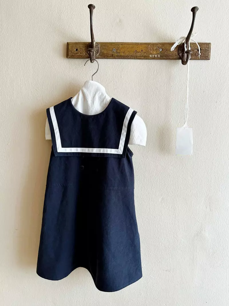 Neko - Korean Children Fashion - #magicofchildhood - Sailor One-piece - 10