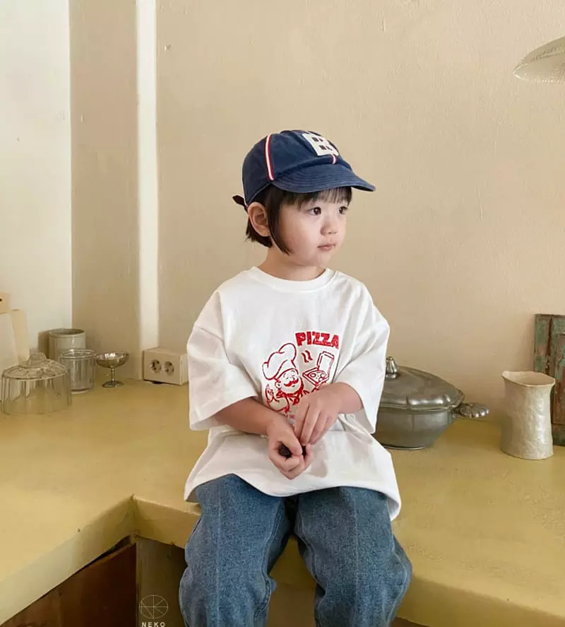 Neko - Korean Children Fashion - #prettylittlegirls - Pizza Tee - 8