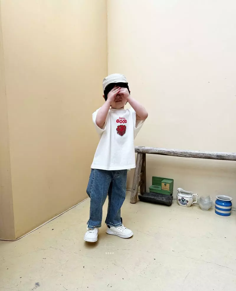 Neko - Korean Children Fashion - #prettylittlegirls - Strawberry Tee - 7