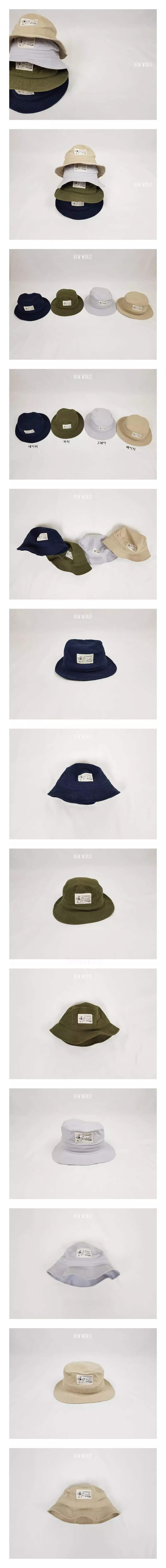 New World - Korean Children Fashion - #childrensboutique - Mark Bucket Hat