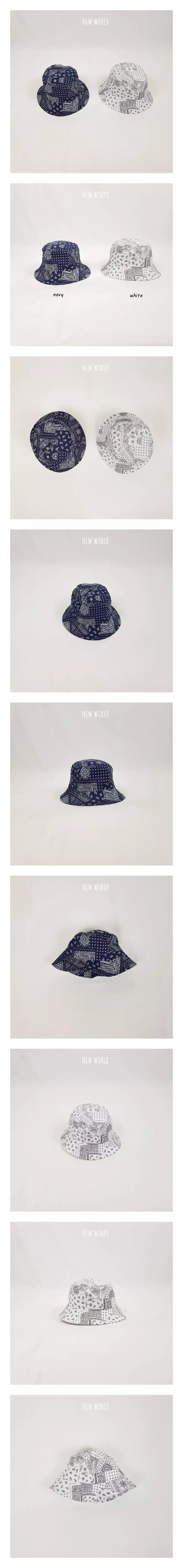 New World - Korean Children Fashion - #discoveringself - Paisely Bucket Hat