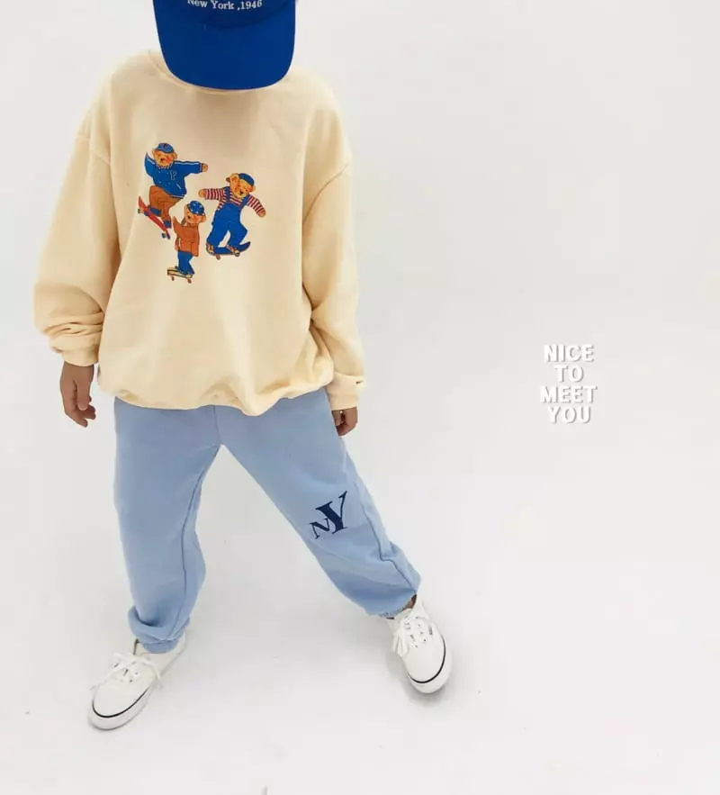 Nice To Meet You - Korean Children Fashion - #Kfashion4kids - Skate Board Sweatshirt - 10