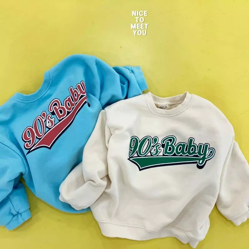 Nice To Meet You - Korean Children Fashion - #Kfashion4kids - 90 Baby Sweatshirt - 11