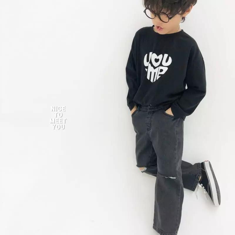 Nice To Meet You - Korean Children Fashion - #childofig - Nice Jeans - 4