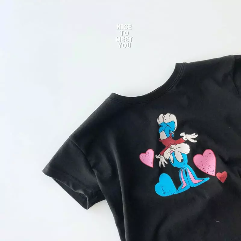 Nice To Meet You - Korean Children Fashion - #childofig - Rabbit Tee - 10