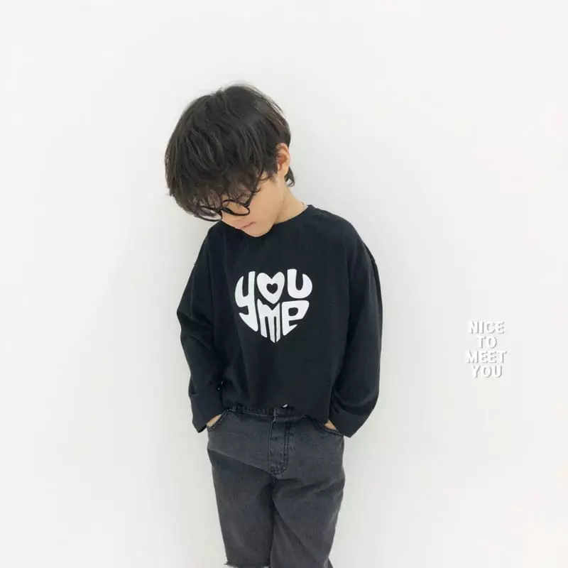 Nice To Meet You - Korean Children Fashion - #childofig - U And Me Tee - 2