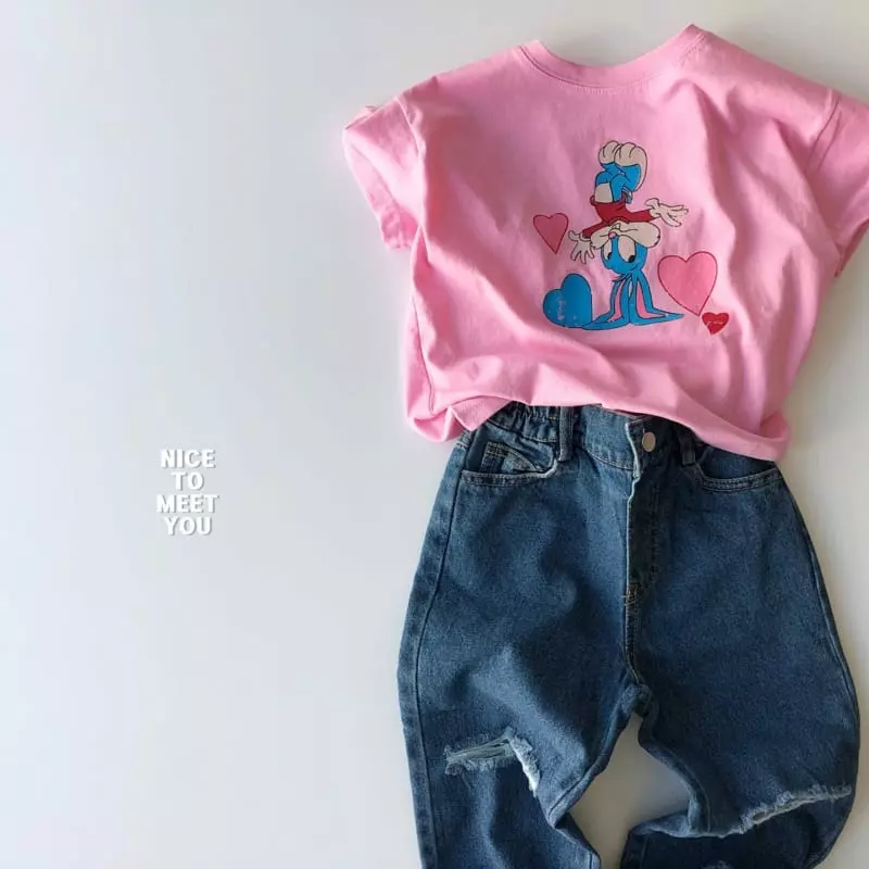 Nice To Meet You - Korean Children Fashion - #childrensboutique - Rabbit Tee - 11