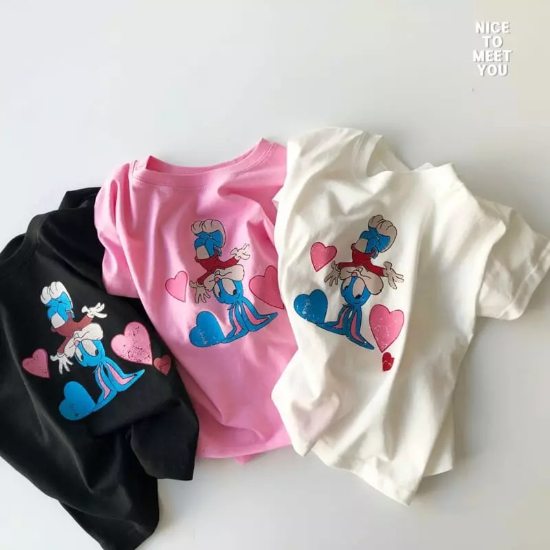 Nice To Meet You - Korean Children Fashion - #designkidswear - Rabbit Tee - 12