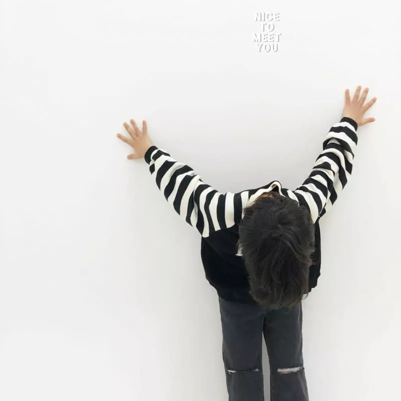 Nice To Meet You - Korean Children Fashion - #designkidswear - Stripes Paris Sweatshirt - 11
