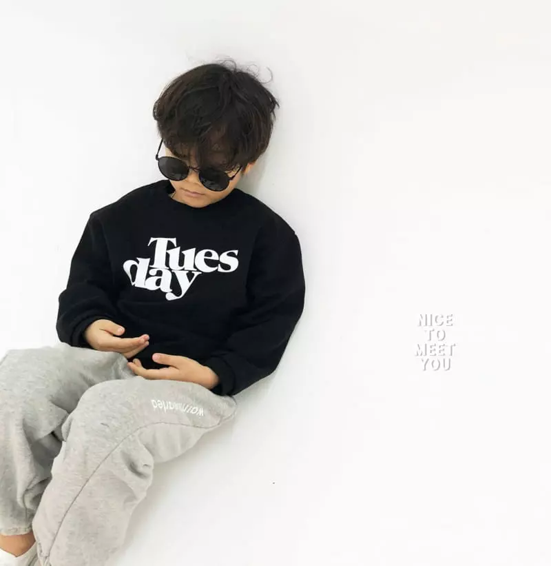 Nice To Meet You - Korean Children Fashion - #kidzfashiontrend - Tuseday Sweatshirt - 7