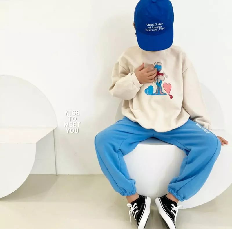 Nice To Meet You - Korean Children Fashion - #Kfashion4kids - Rabbit Heart Sweatshirt - 4