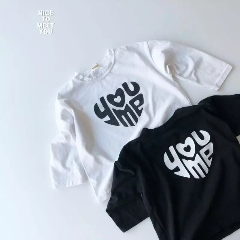 Nice To Meet You - Korean Children Fashion - #littlefashionista - U And Me Tee - 11