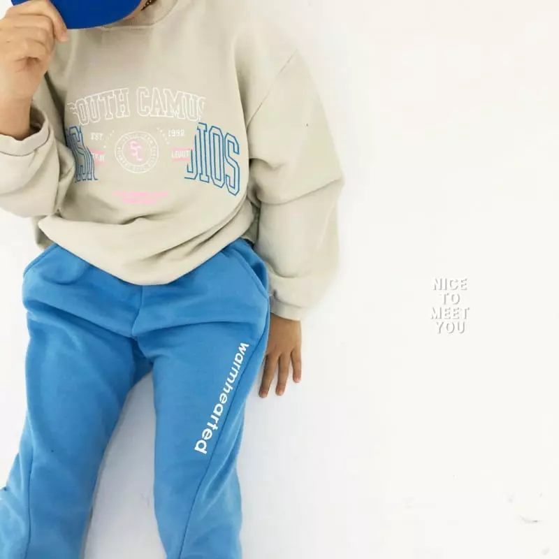Nice To Meet You - Korean Children Fashion - #magicofchildhood - Sasun Higher Pants - 3