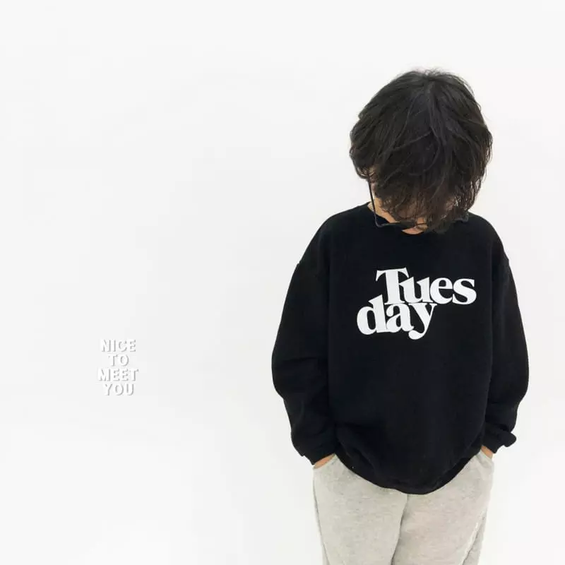 Nice To Meet You - Korean Children Fashion - #magicofchildhood - Tuseday Sweatshirt - 10