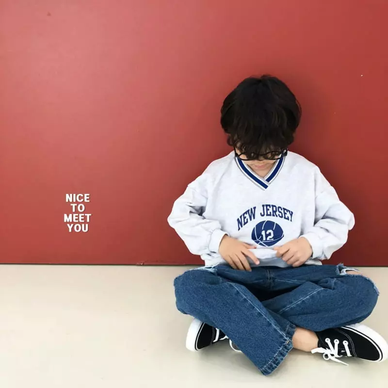 Nice To Meet You - Korean Children Fashion - #magicofchildhood - New Judge Sweatshirt - 9