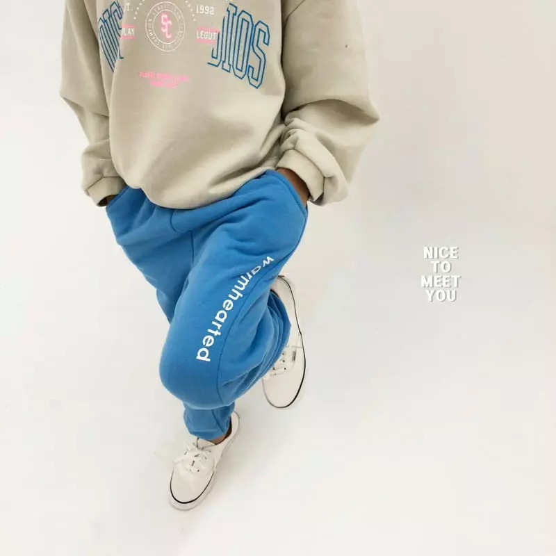 Nice To Meet You - Korean Children Fashion - #magicofchildhood - Sasun Higher Pants - 4