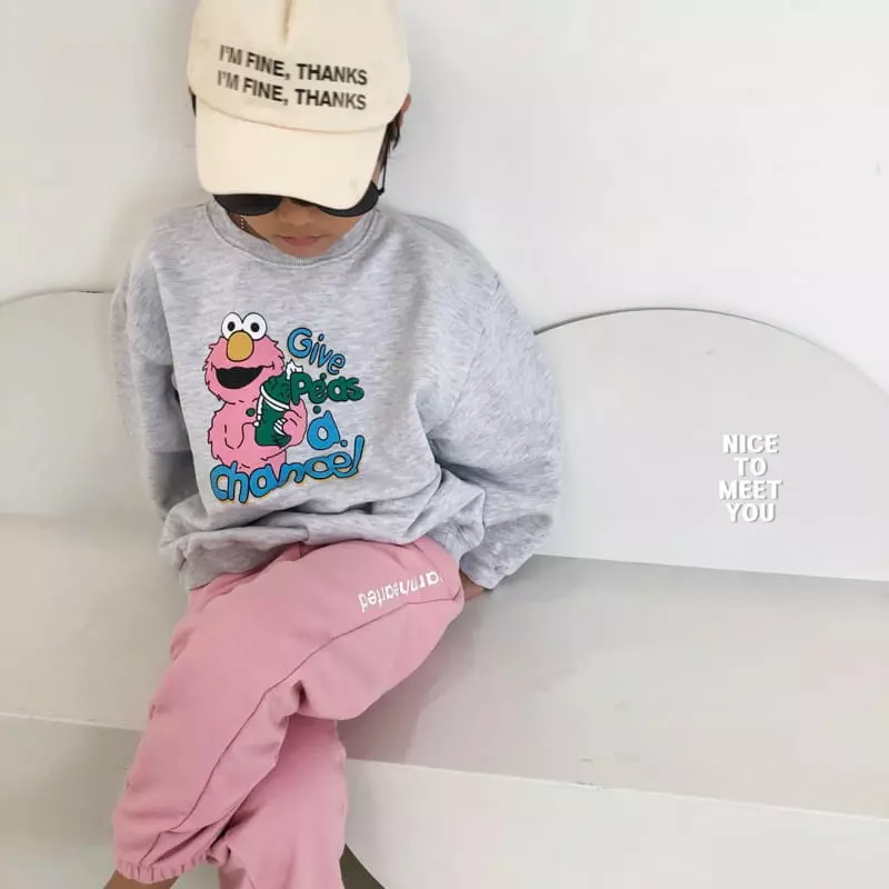 Nice To Meet You - Korean Children Fashion - #prettylittlegirls - Mung Chi Sweatshirt - 10