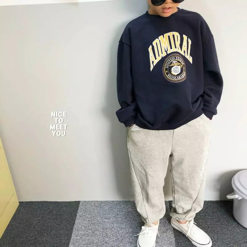 Nice To Meet You - Korean Children Fashion - #todddlerfashion - Add Sweatshirt