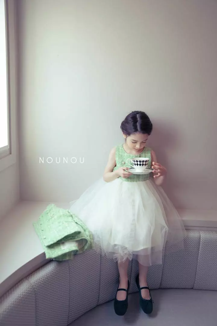 Nounou - Korean Children Fashion - #Kfashion4kids - Twid Sha One-piece - 9