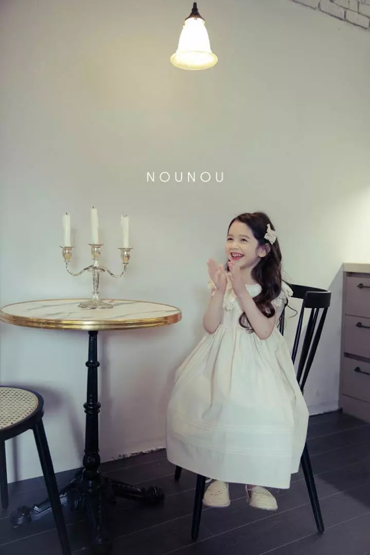 Nounou - Korean Children Fashion - #designkidswear - Lace One-piece - 5